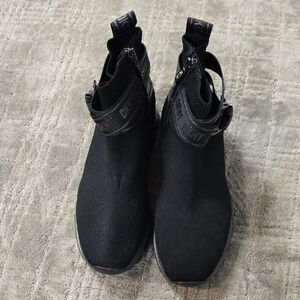 DKNY Black High-Top Sneakers